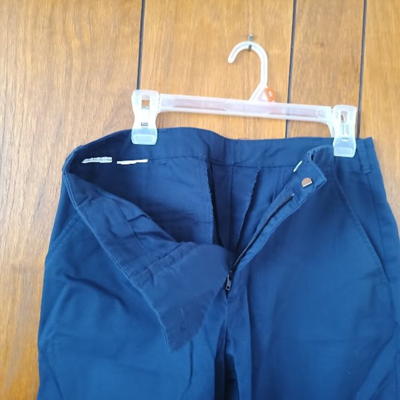 Men's Long Navy Blue Pants - Size Large, Waist 31 - Picture 3 of 11